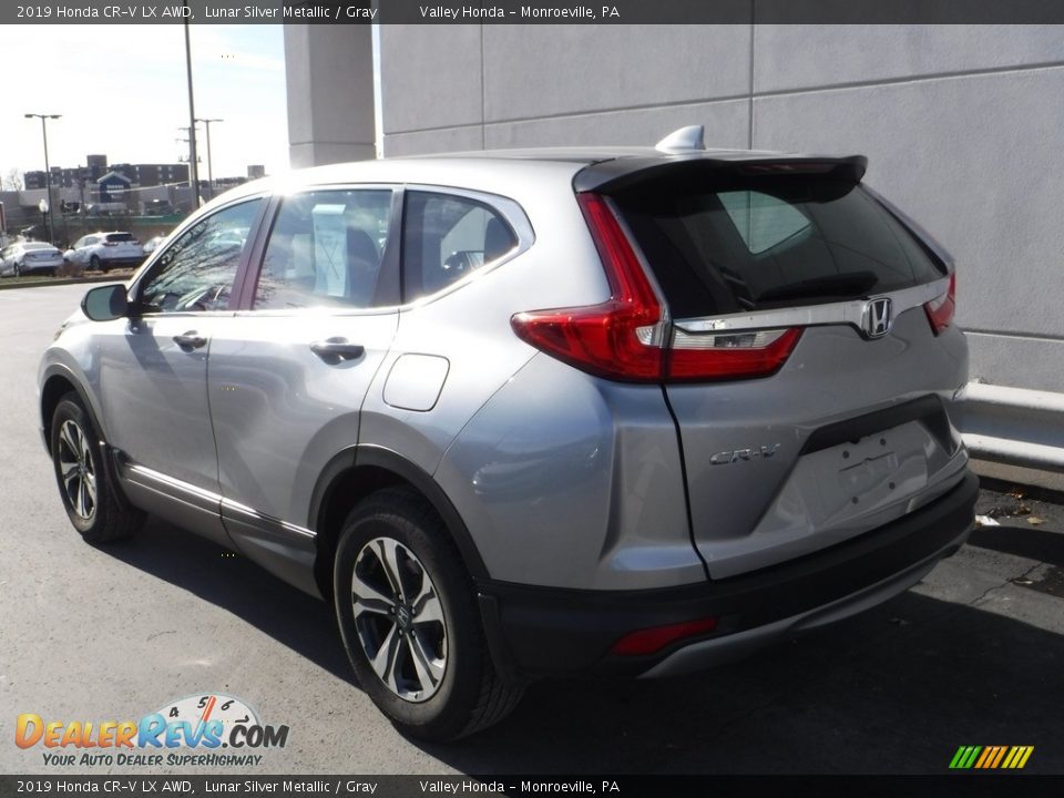 2019 Honda CR-V LX AWD Lunar Silver Metallic / Gray Photo #9