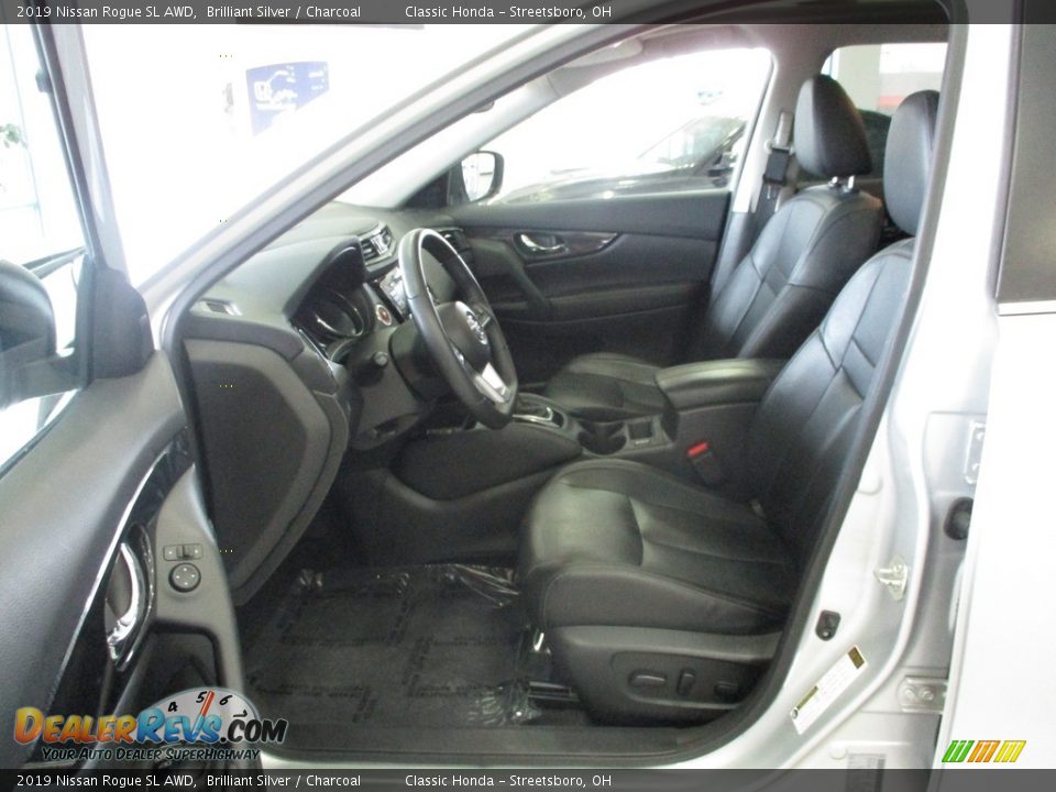 2019 Nissan Rogue SL AWD Brilliant Silver / Charcoal Photo #28