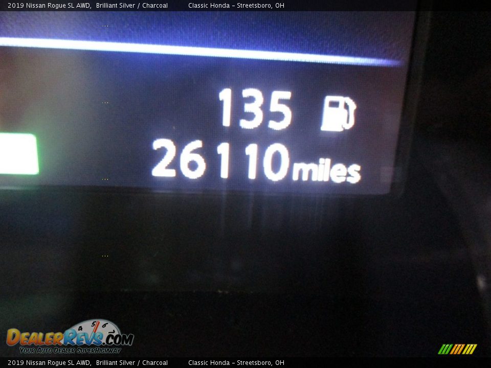 2019 Nissan Rogue SL AWD Brilliant Silver / Charcoal Photo #32