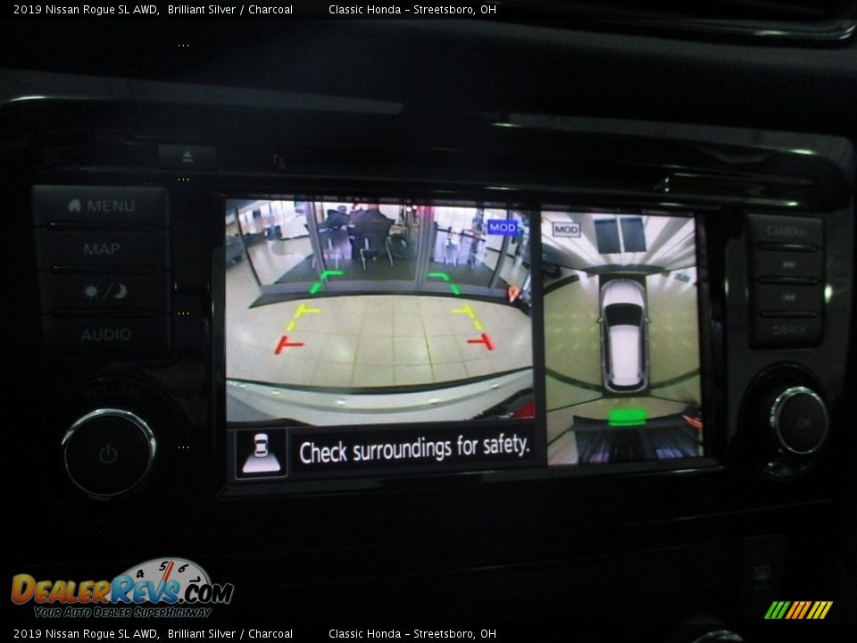 2019 Nissan Rogue SL AWD Brilliant Silver / Charcoal Photo #36