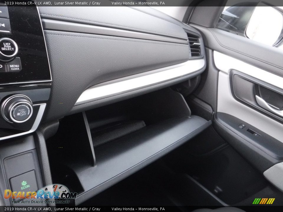 2019 Honda CR-V LX AWD Lunar Silver Metallic / Gray Photo #20