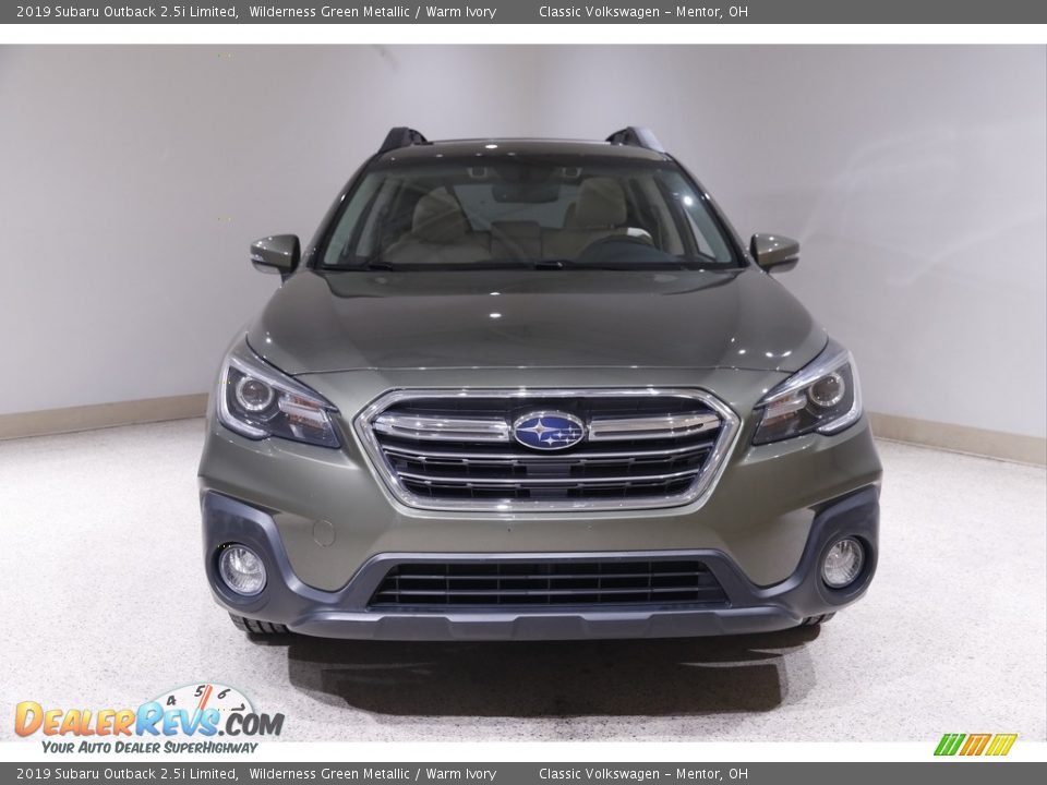 2019 Subaru Outback 2.5i Limited Wilderness Green Metallic / Warm Ivory Photo #2