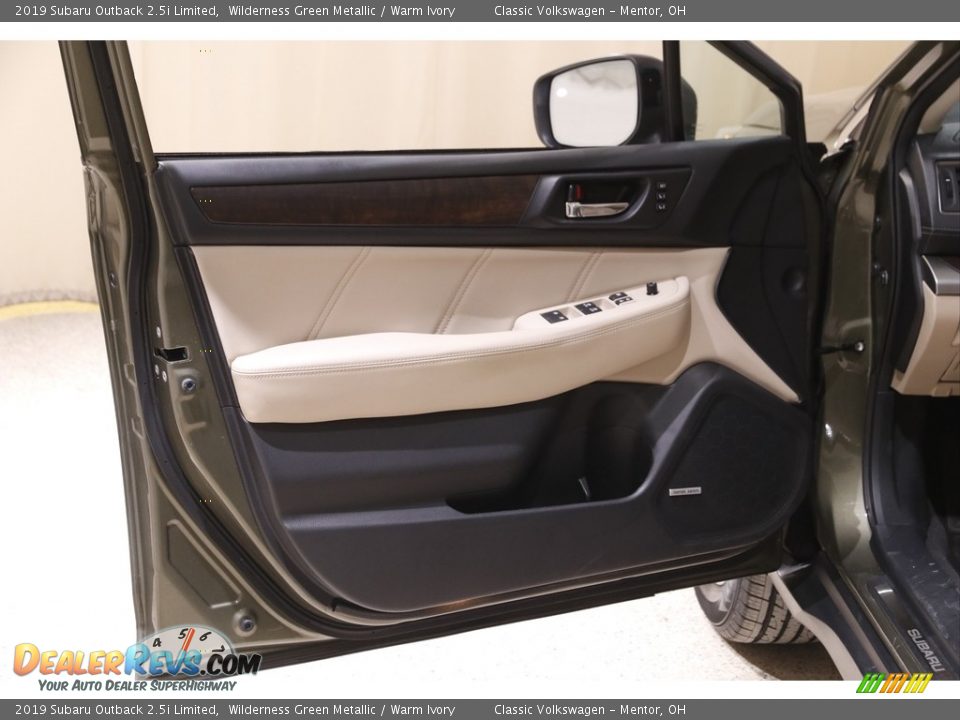 2019 Subaru Outback 2.5i Limited Wilderness Green Metallic / Warm Ivory Photo #4
