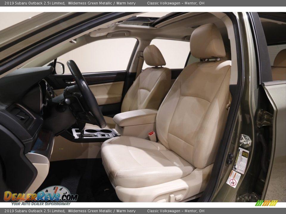 2019 Subaru Outback 2.5i Limited Wilderness Green Metallic / Warm Ivory Photo #5