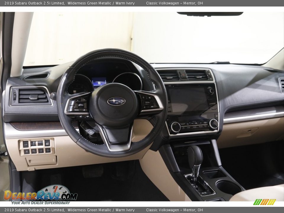 2019 Subaru Outback 2.5i Limited Wilderness Green Metallic / Warm Ivory Photo #6