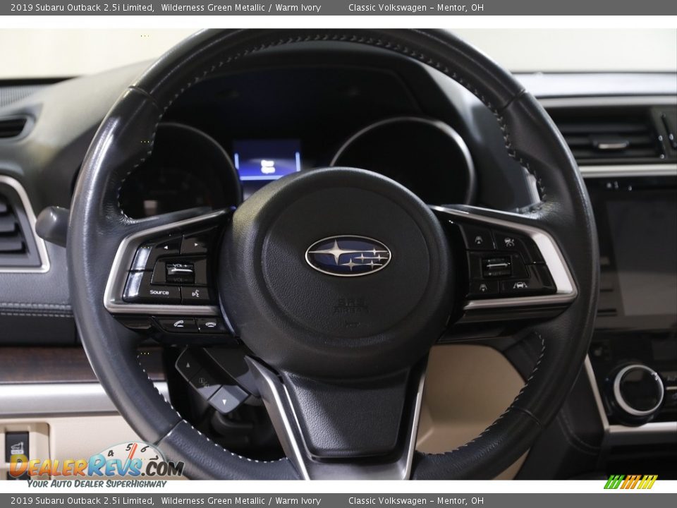 2019 Subaru Outback 2.5i Limited Wilderness Green Metallic / Warm Ivory Photo #7