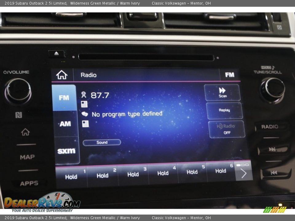 2019 Subaru Outback 2.5i Limited Wilderness Green Metallic / Warm Ivory Photo #11