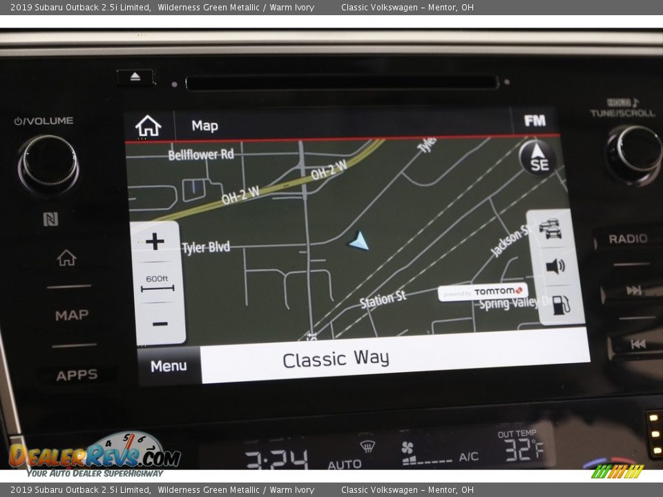 2019 Subaru Outback 2.5i Limited Wilderness Green Metallic / Warm Ivory Photo #12