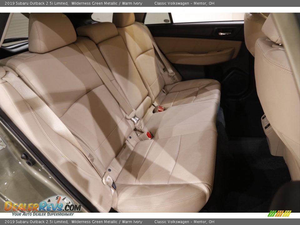 2019 Subaru Outback 2.5i Limited Wilderness Green Metallic / Warm Ivory Photo #16