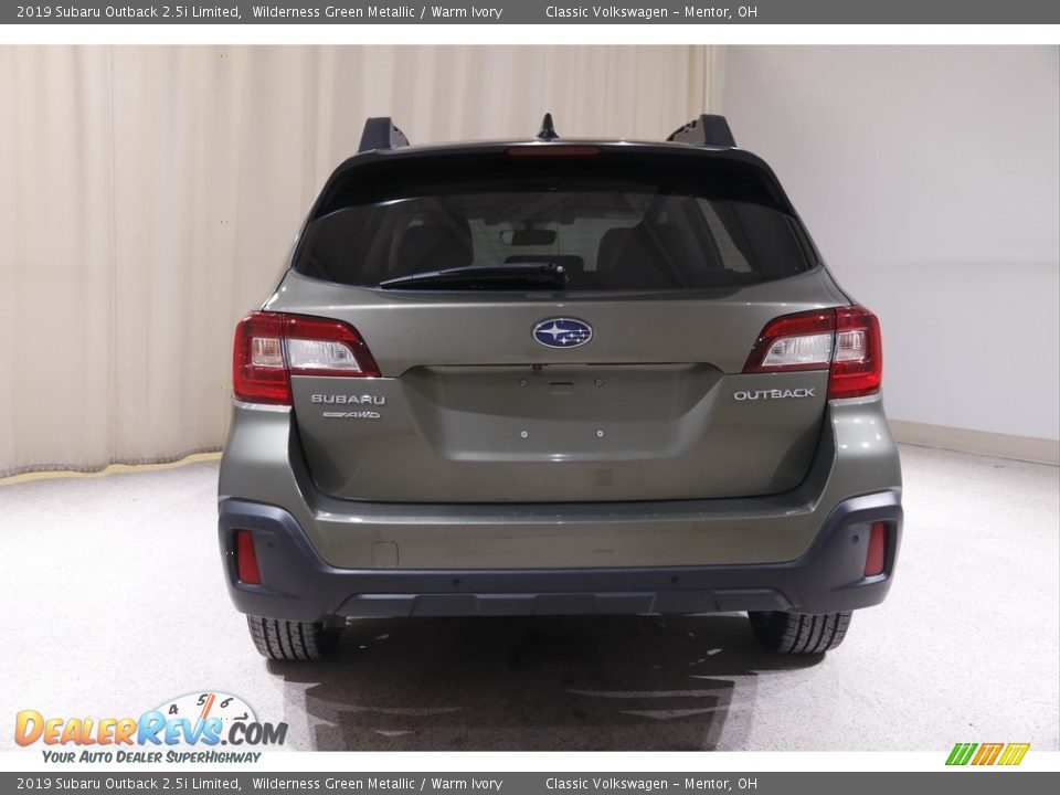 2019 Subaru Outback 2.5i Limited Wilderness Green Metallic / Warm Ivory Photo #18