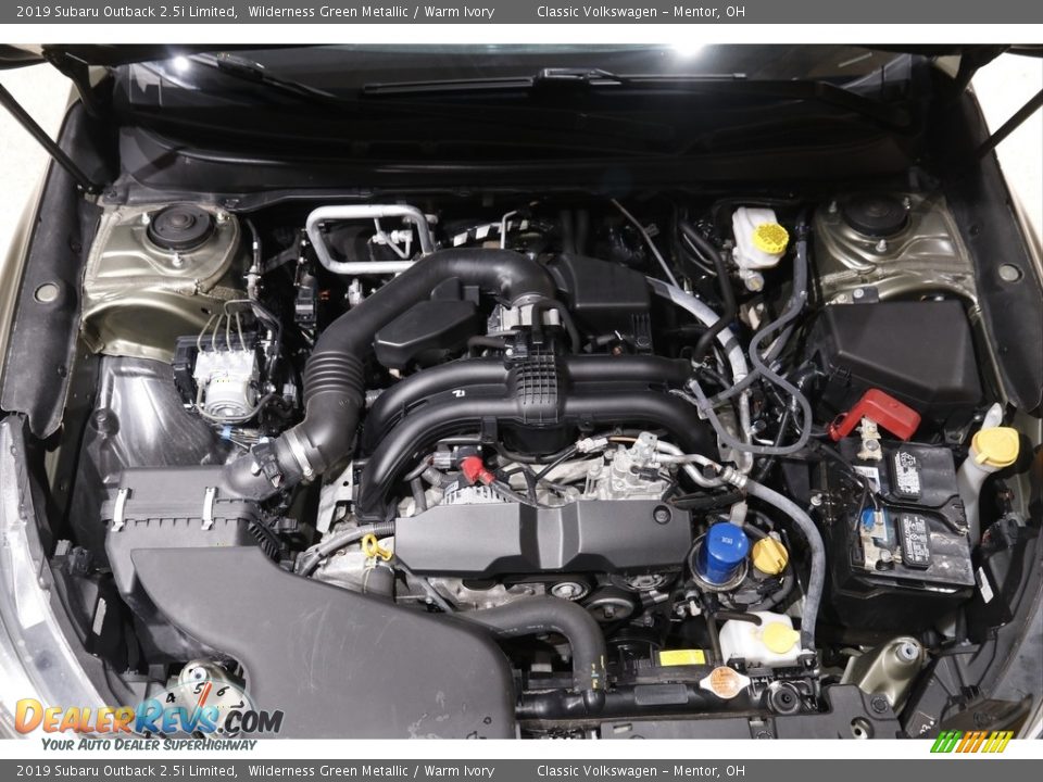 2019 Subaru Outback 2.5i Limited Wilderness Green Metallic / Warm Ivory Photo #19