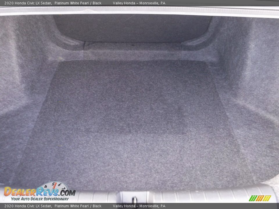 2020 Honda Civic LX Sedan Platinum White Pearl / Black Photo #21