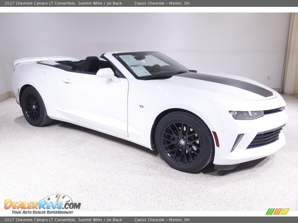 2017 Chevrolet Camaro LT Convertible Summit White / Jet Black Photo #1