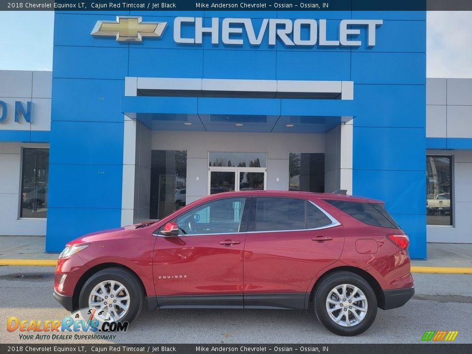 2018 Chevrolet Equinox LT Cajun Red Tintcoat / Jet Black Photo #1