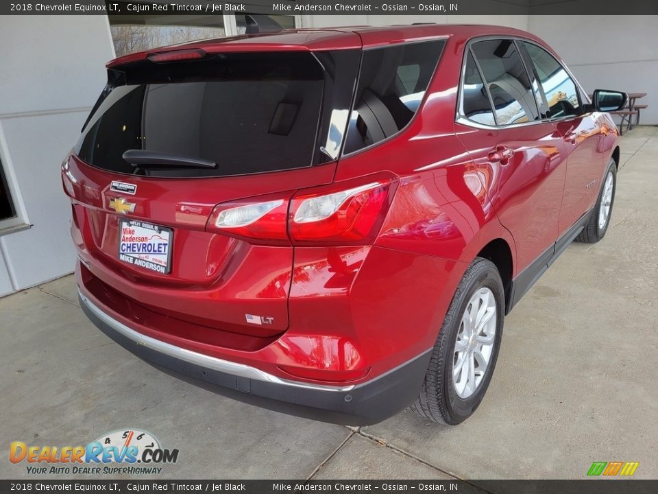 2018 Chevrolet Equinox LT Cajun Red Tintcoat / Jet Black Photo #4