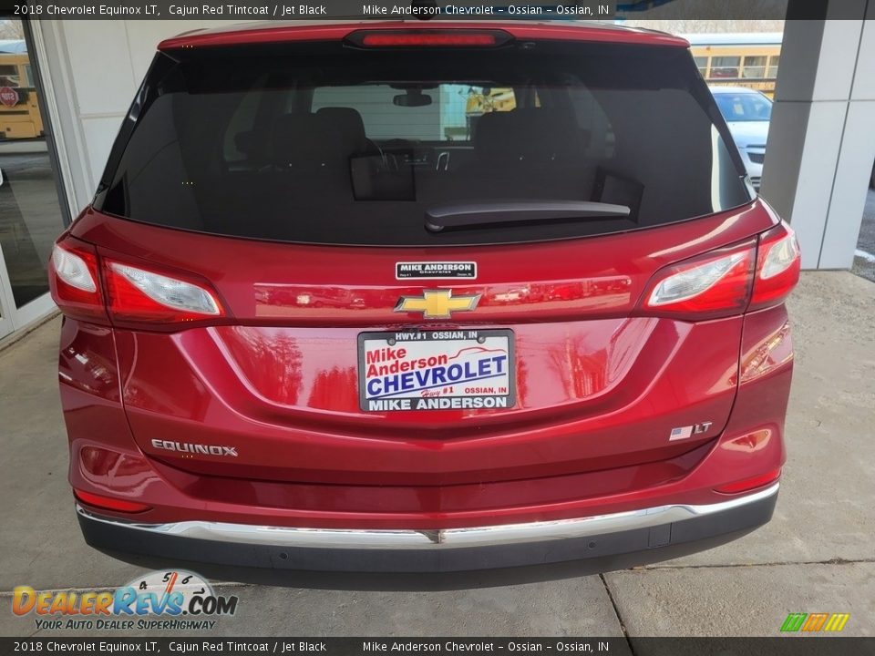 2018 Chevrolet Equinox LT Cajun Red Tintcoat / Jet Black Photo #5