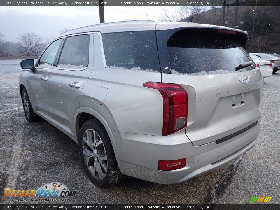 2021 Hyundai Palisade Limited AWD Typhoon Silver / Black Photo #2