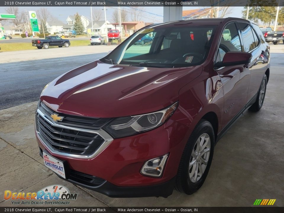 2018 Chevrolet Equinox LT Cajun Red Tintcoat / Jet Black Photo #10