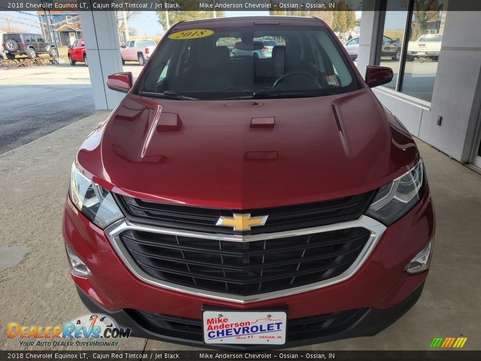 2018 Chevrolet Equinox LT Cajun Red Tintcoat / Jet Black Photo #11