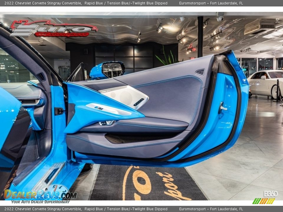 Door Panel of 2022 Chevrolet Corvette Stingray Convertible Photo #12