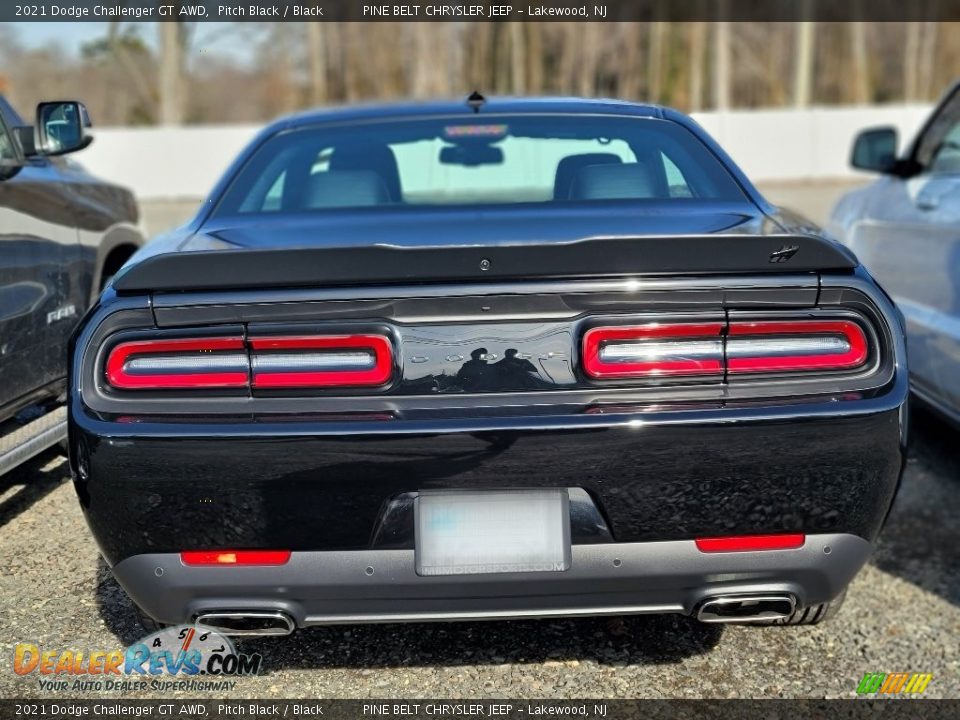 2021 Dodge Challenger GT AWD Pitch Black / Black Photo #4