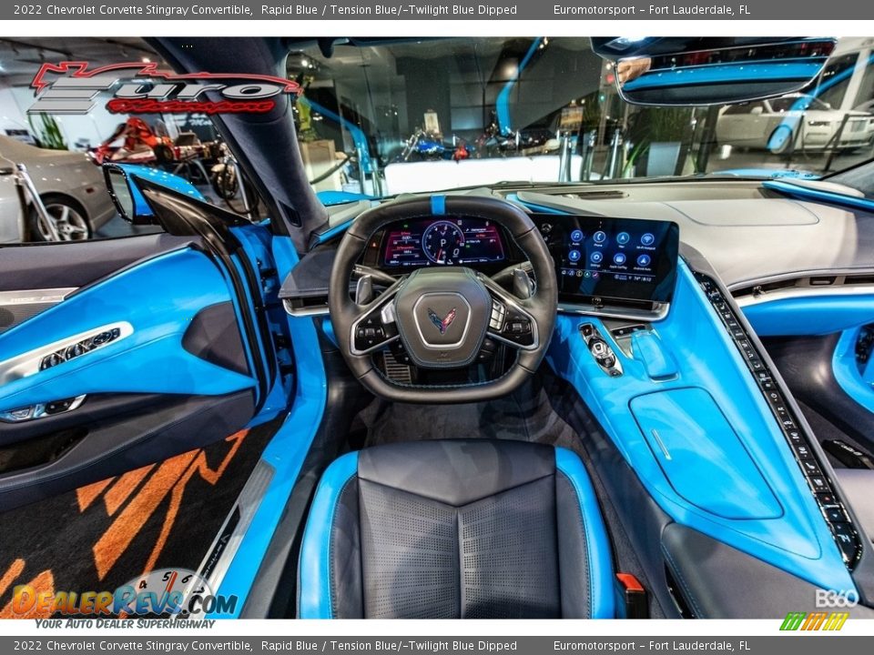 Dashboard of 2022 Chevrolet Corvette Stingray Convertible Photo #16