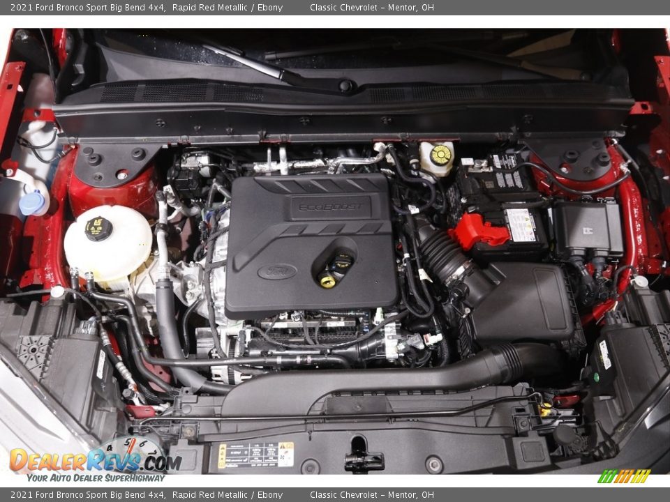 2021 Ford Bronco Sport Big Bend 4x4 1.5 Liter Turbocharged DOHC 12-Valve Ti-VCT EcoBoost 3 Cylinder Engine Photo #19