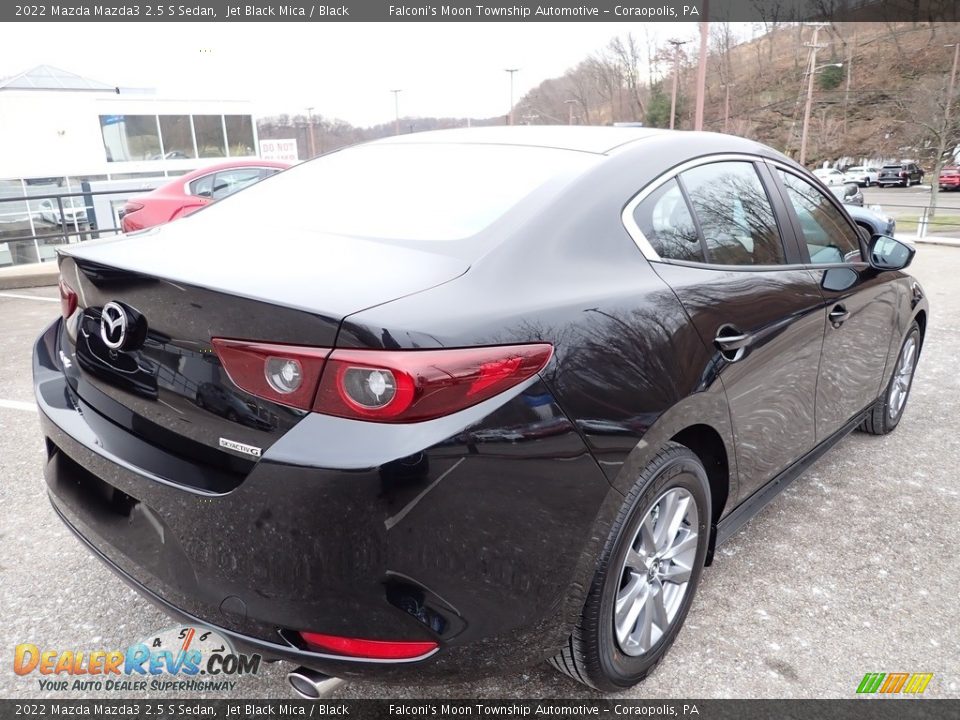 2022 Mazda Mazda3 2.5 S Sedan Jet Black Mica / Black Photo #2