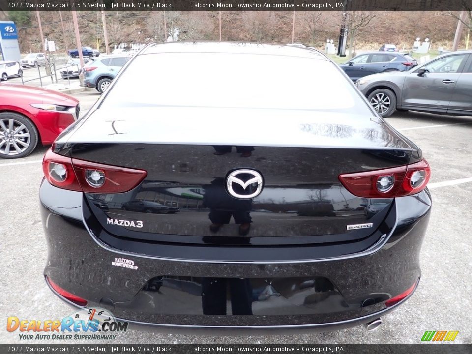 2022 Mazda Mazda3 2.5 S Sedan Jet Black Mica / Black Photo #3