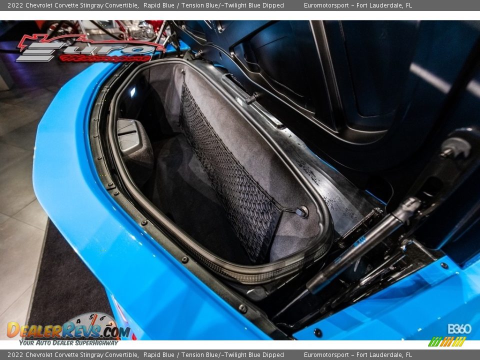 2022 Chevrolet Corvette Stingray Convertible Rapid Blue / Tension Blue/­Twilight Blue Dipped Photo #34