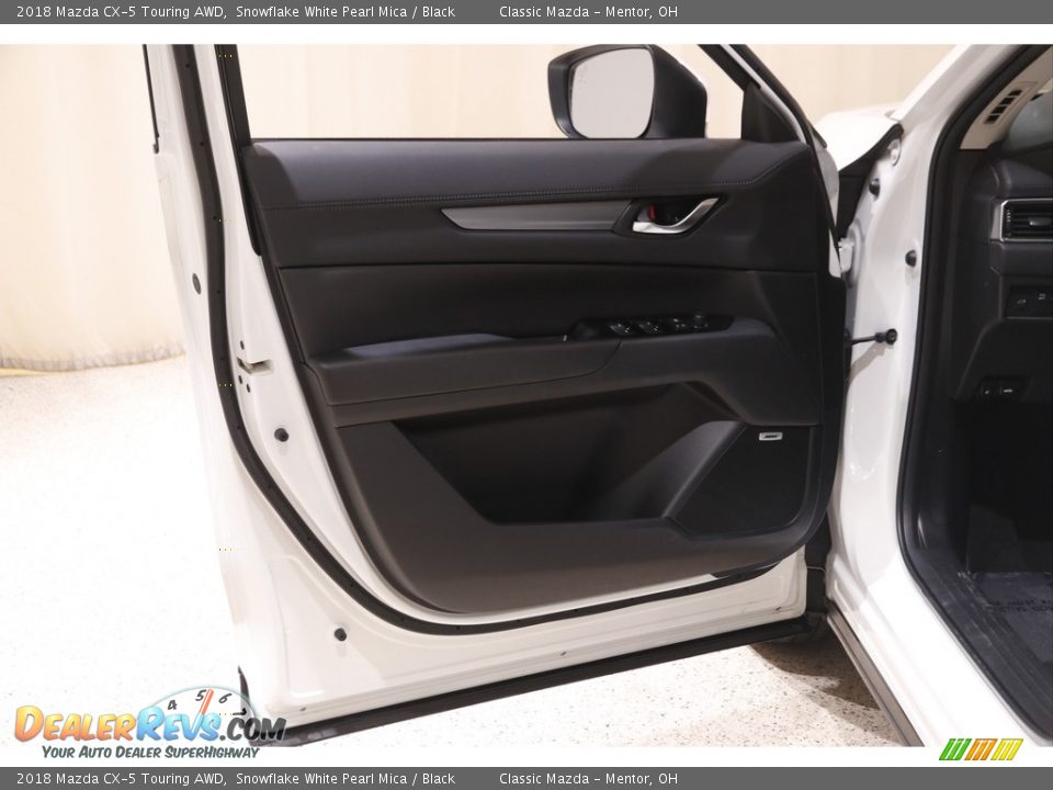 2018 Mazda CX-5 Touring AWD Snowflake White Pearl Mica / Black Photo #4