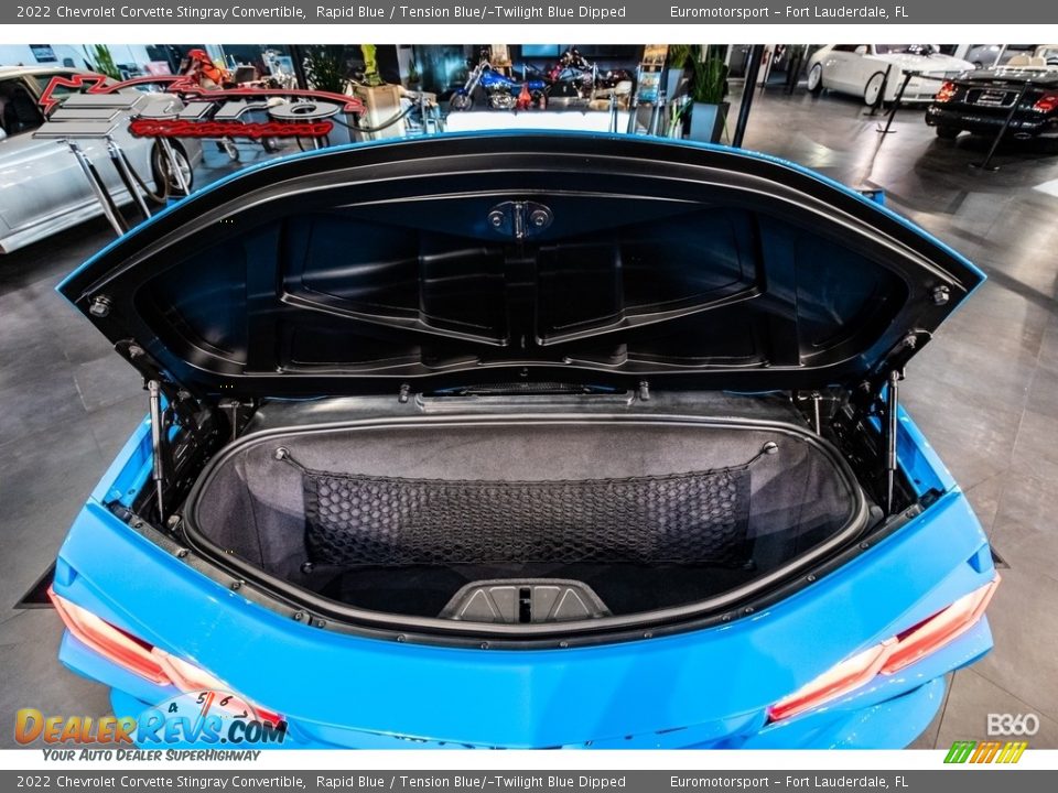 2022 Chevrolet Corvette Stingray Convertible Rapid Blue / Tension Blue/­Twilight Blue Dipped Photo #36