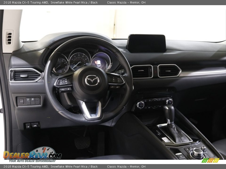 2018 Mazda CX-5 Touring AWD Snowflake White Pearl Mica / Black Photo #6