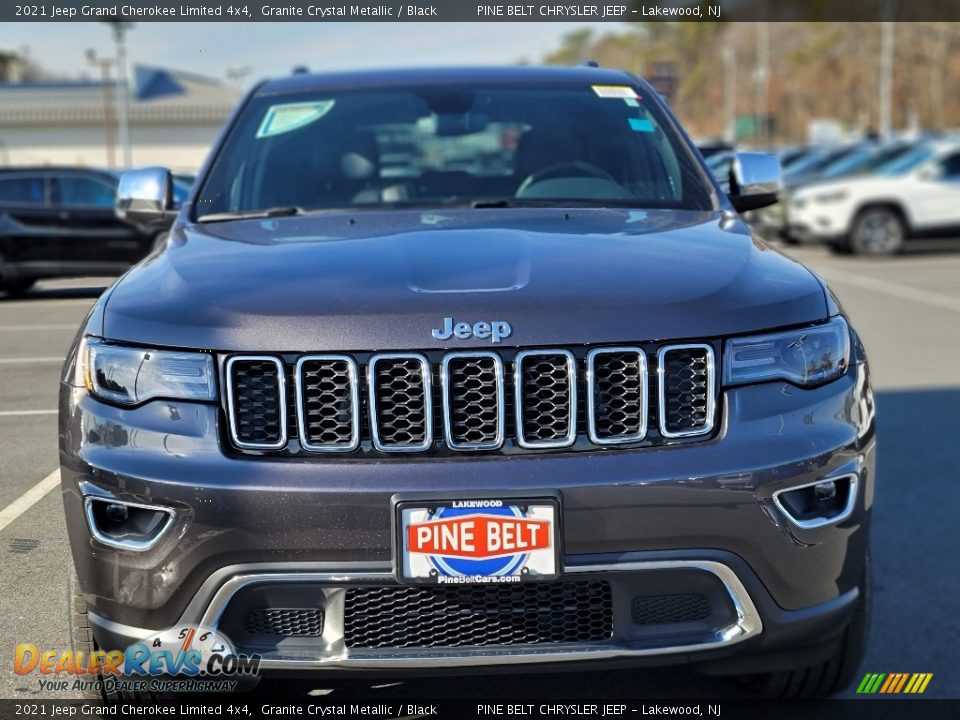 2021 Jeep Grand Cherokee Limited 4x4 Granite Crystal Metallic / Black Photo #2