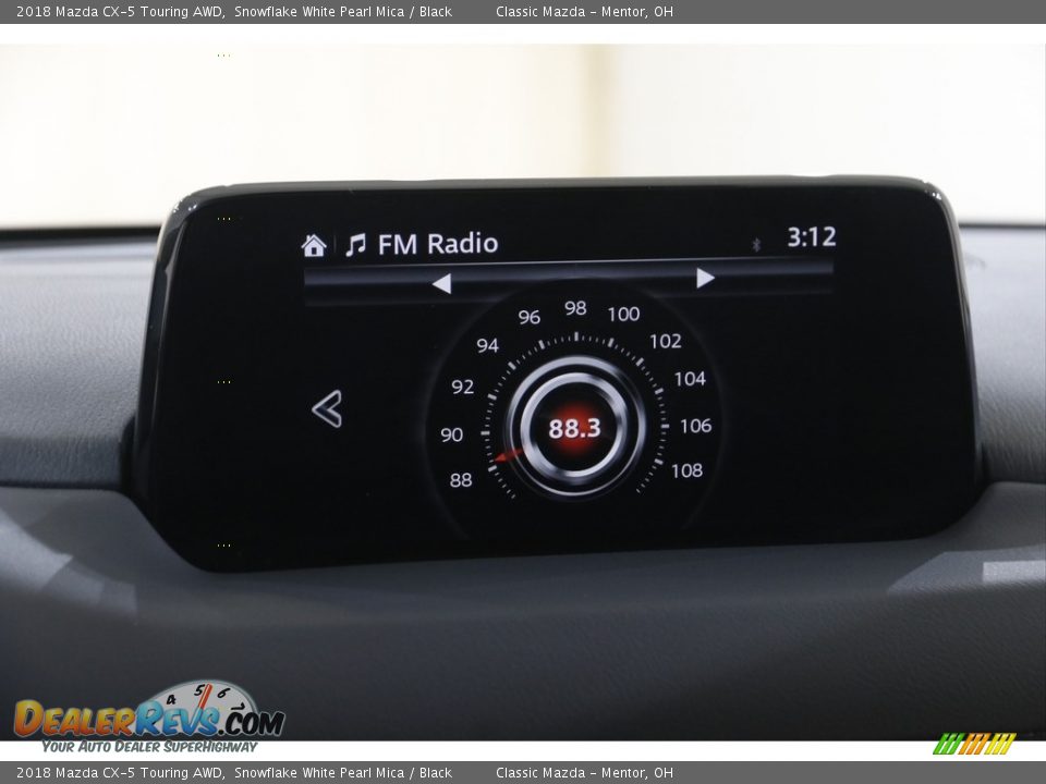 2018 Mazda CX-5 Touring AWD Snowflake White Pearl Mica / Black Photo #10