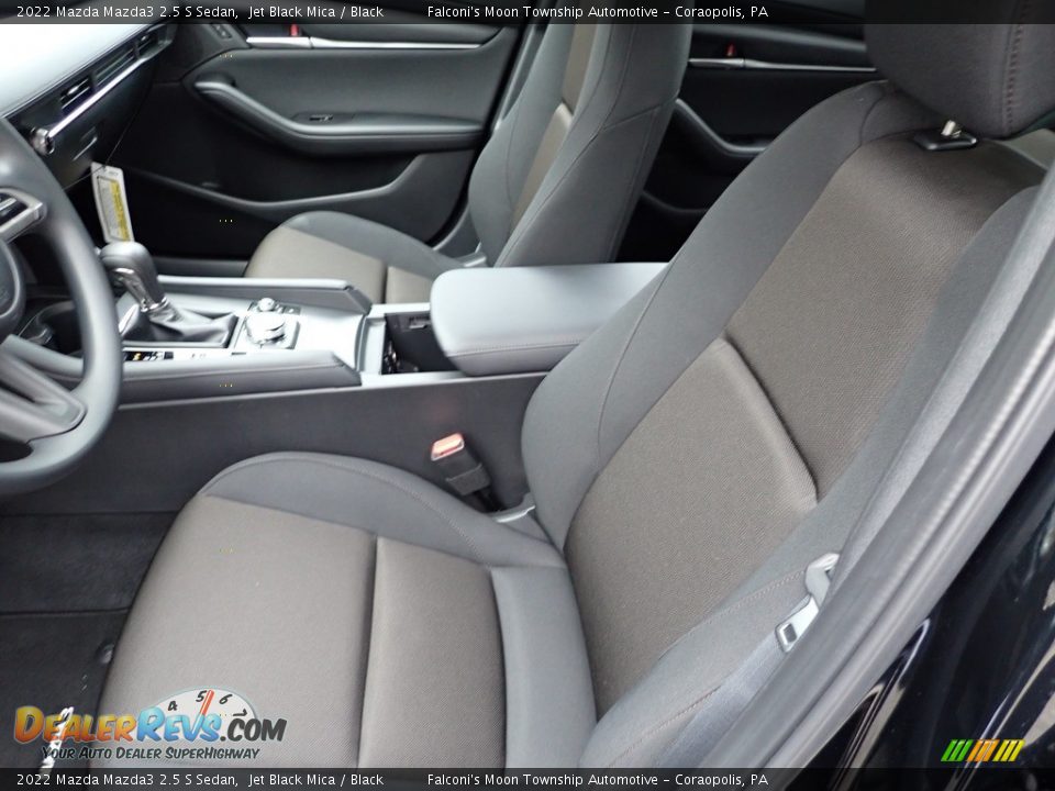 Black Interior - 2022 Mazda Mazda3 2.5 S Sedan Photo #12
