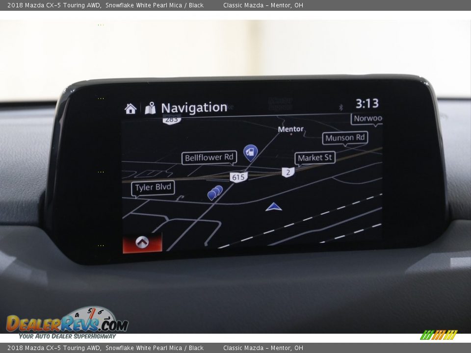 2018 Mazda CX-5 Touring AWD Snowflake White Pearl Mica / Black Photo #12