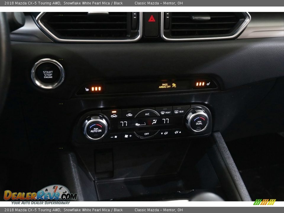 2018 Mazda CX-5 Touring AWD Snowflake White Pearl Mica / Black Photo #13