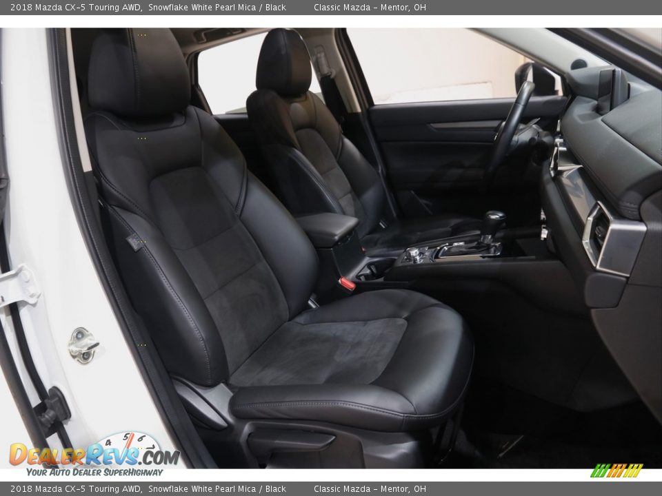 2018 Mazda CX-5 Touring AWD Snowflake White Pearl Mica / Black Photo #15