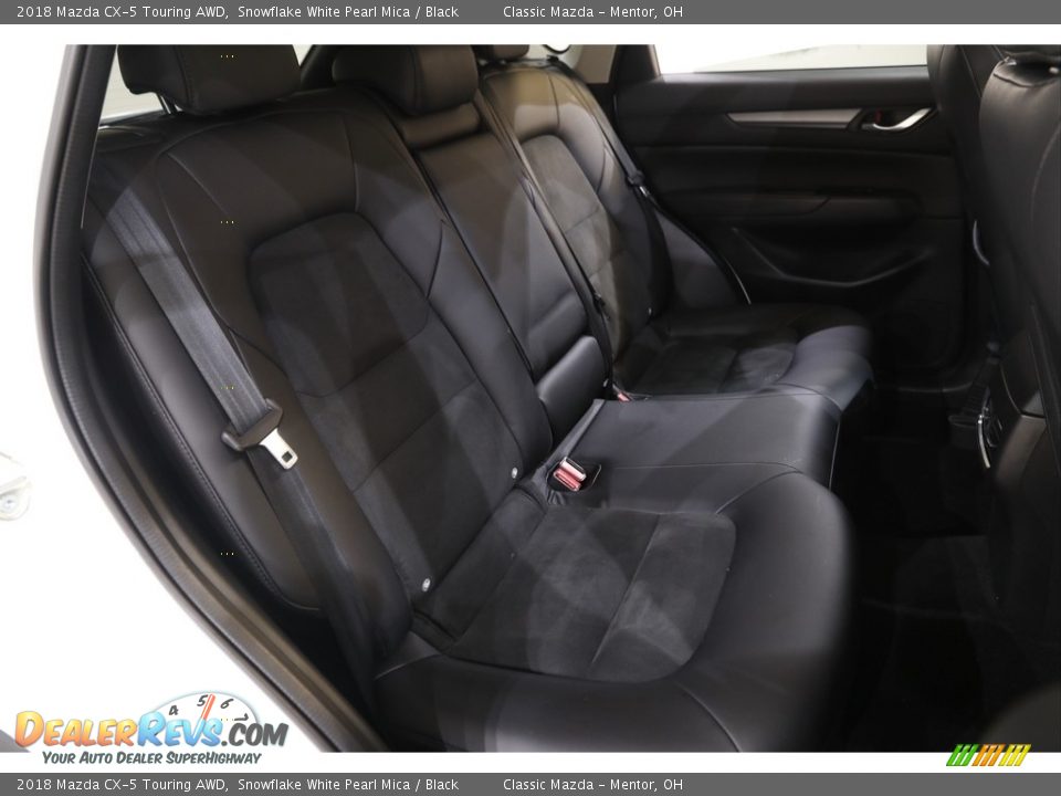 2018 Mazda CX-5 Touring AWD Snowflake White Pearl Mica / Black Photo #16