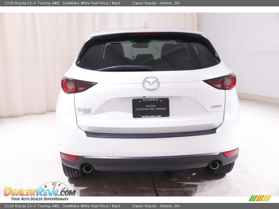 2018 Mazda CX-5 Touring AWD Snowflake White Pearl Mica / Black Photo #18