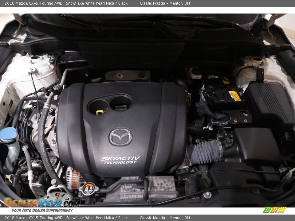 2018 Mazda CX-5 Touring AWD Snowflake White Pearl Mica / Black Photo #19