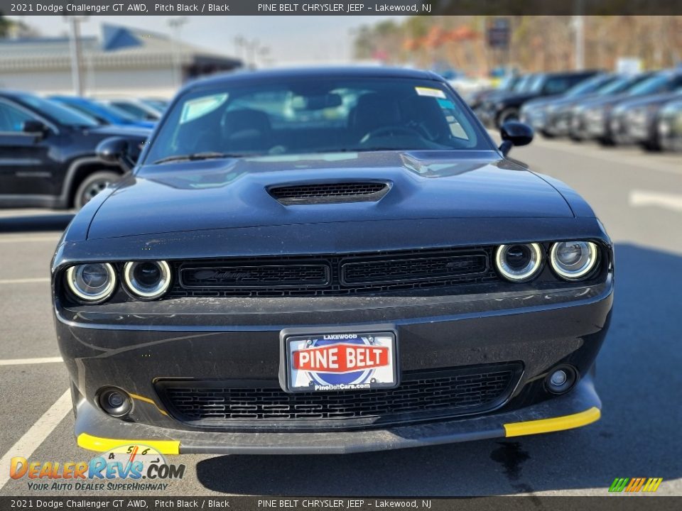 2021 Dodge Challenger GT AWD Pitch Black / Black Photo #2