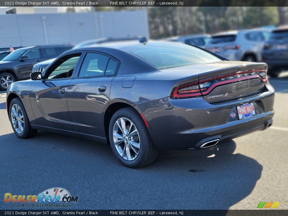 2021 Dodge Charger SXT AWD Granite Pearl / Black Photo #4