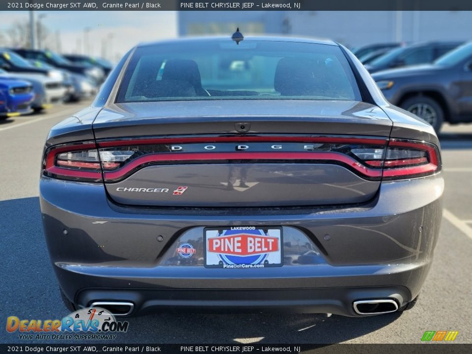 2021 Dodge Charger SXT AWD Granite Pearl / Black Photo #5