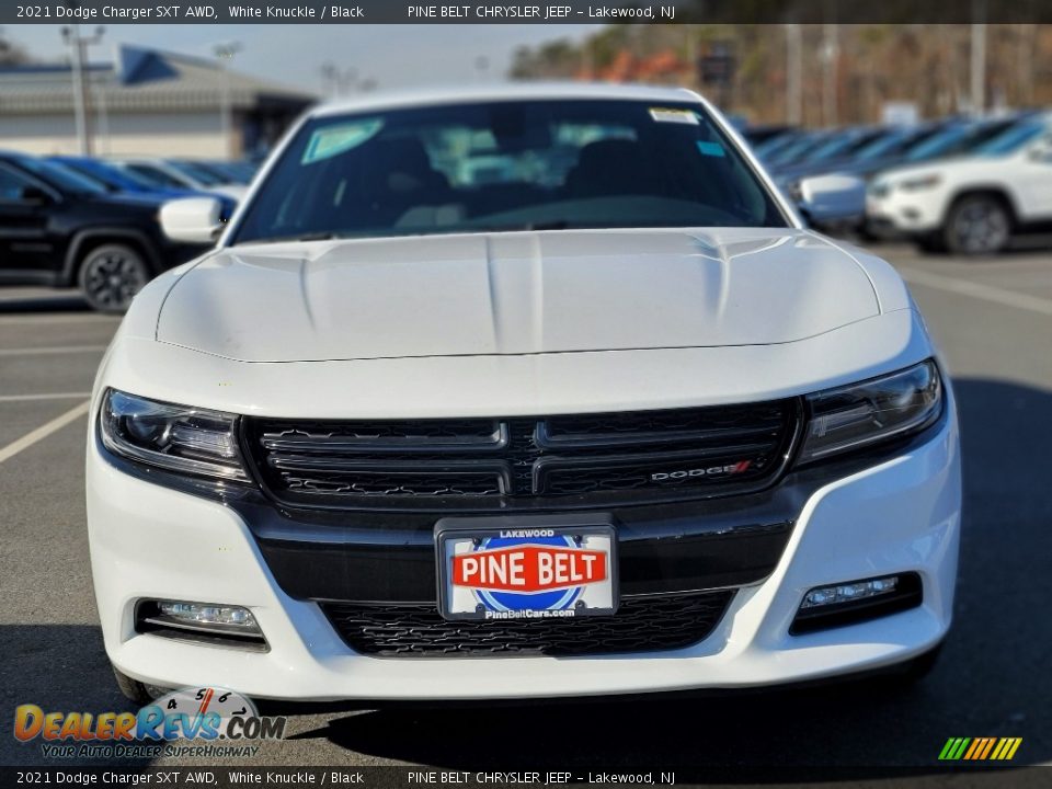 2021 Dodge Charger SXT AWD White Knuckle / Black Photo #2