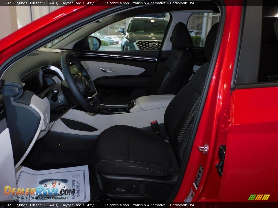 2022 Hyundai Tucson SEL AWD Calypso Red / Gray Photo #11