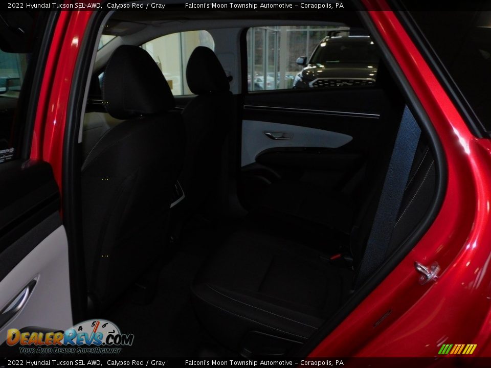 2022 Hyundai Tucson SEL AWD Calypso Red / Gray Photo #12