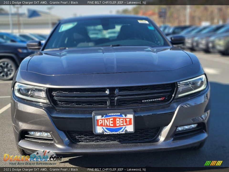 2021 Dodge Charger SXT AWD Granite Pearl / Black Photo #2