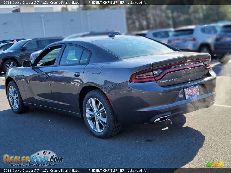 2021 Dodge Charger SXT AWD Granite Pearl / Black Photo #4